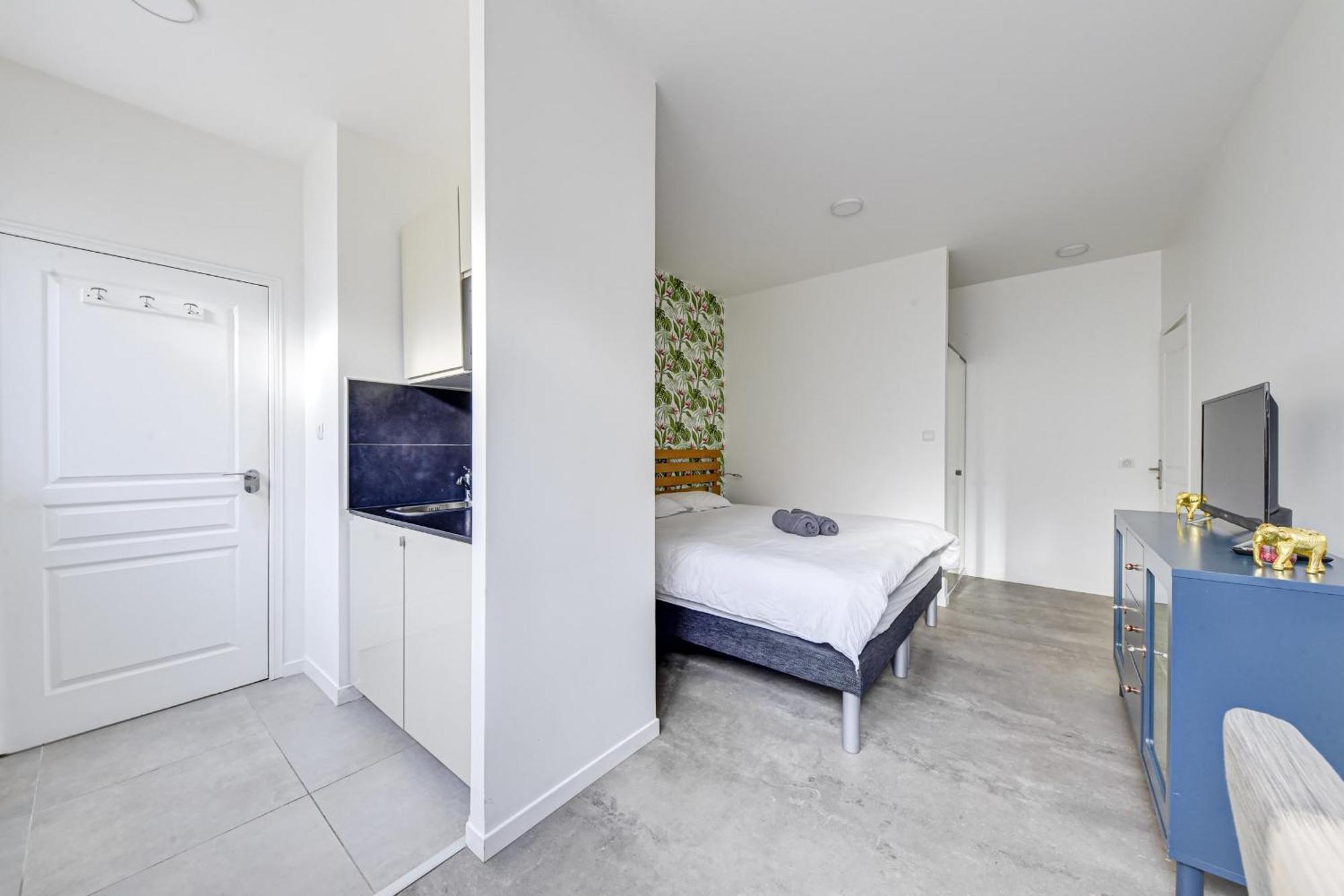 Lovely Studio For 2 Near The Seine Paris Bagian luar foto