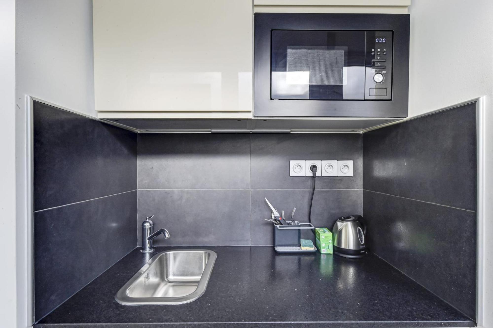 Lovely Studio For 2 Near The Seine Paris Bagian luar foto